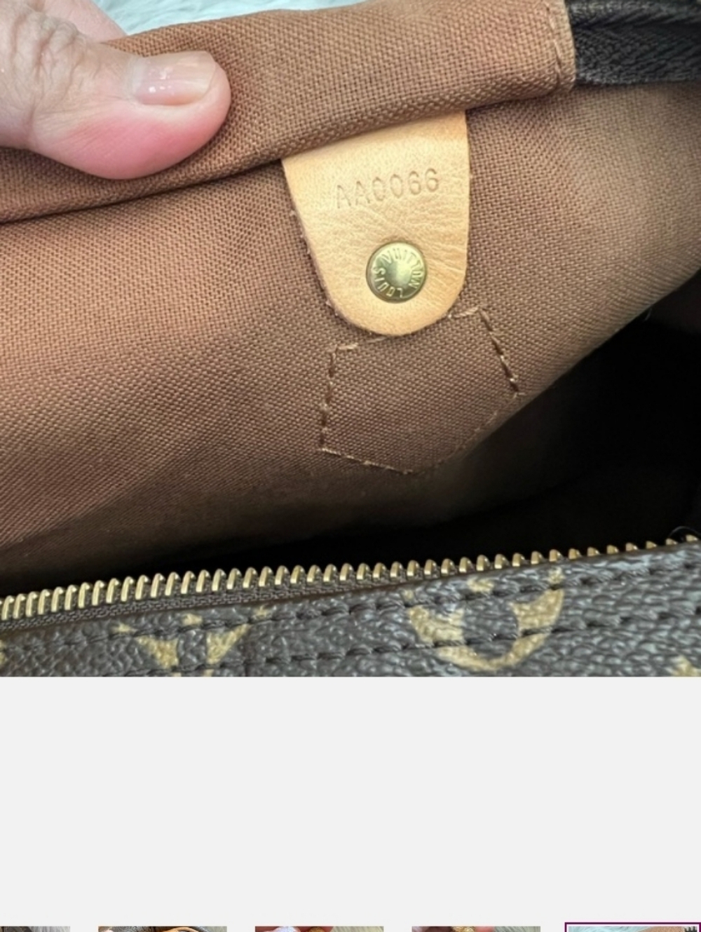 Louis Vuitton Monogram Canvas Speedy 35 Large Size - Picture 13 of 17